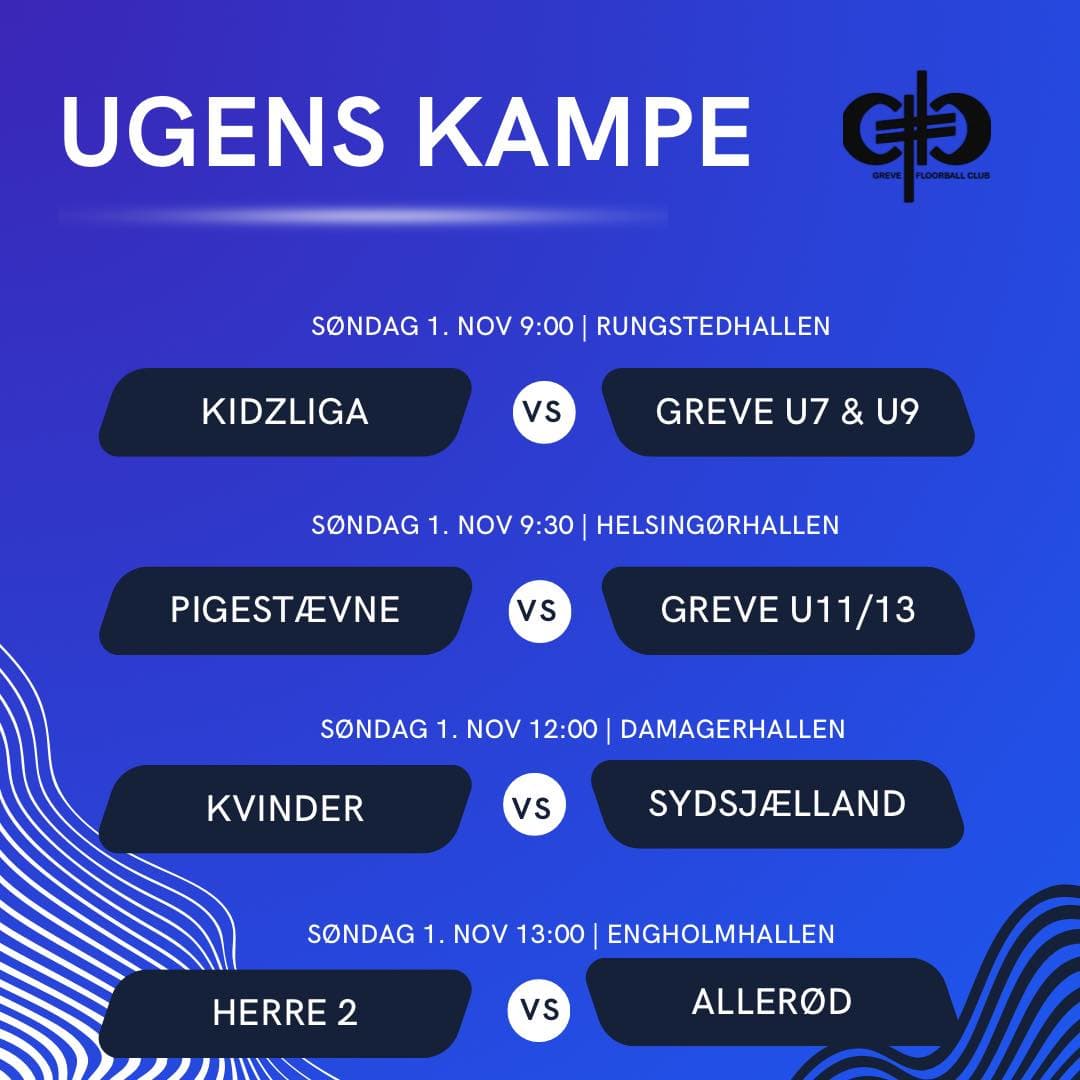 Instagram-opslag fra Greve Floorball Club