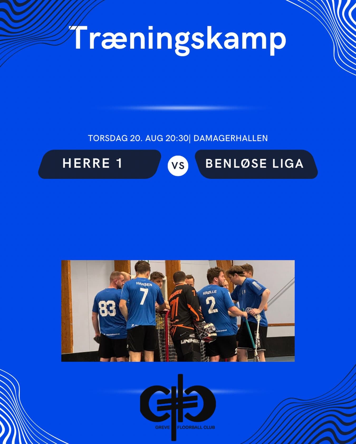 Instagram-opslag fra Greve Floorball Club